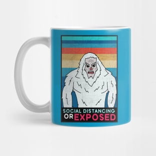 Yeti Senior of Social Distancing Mug